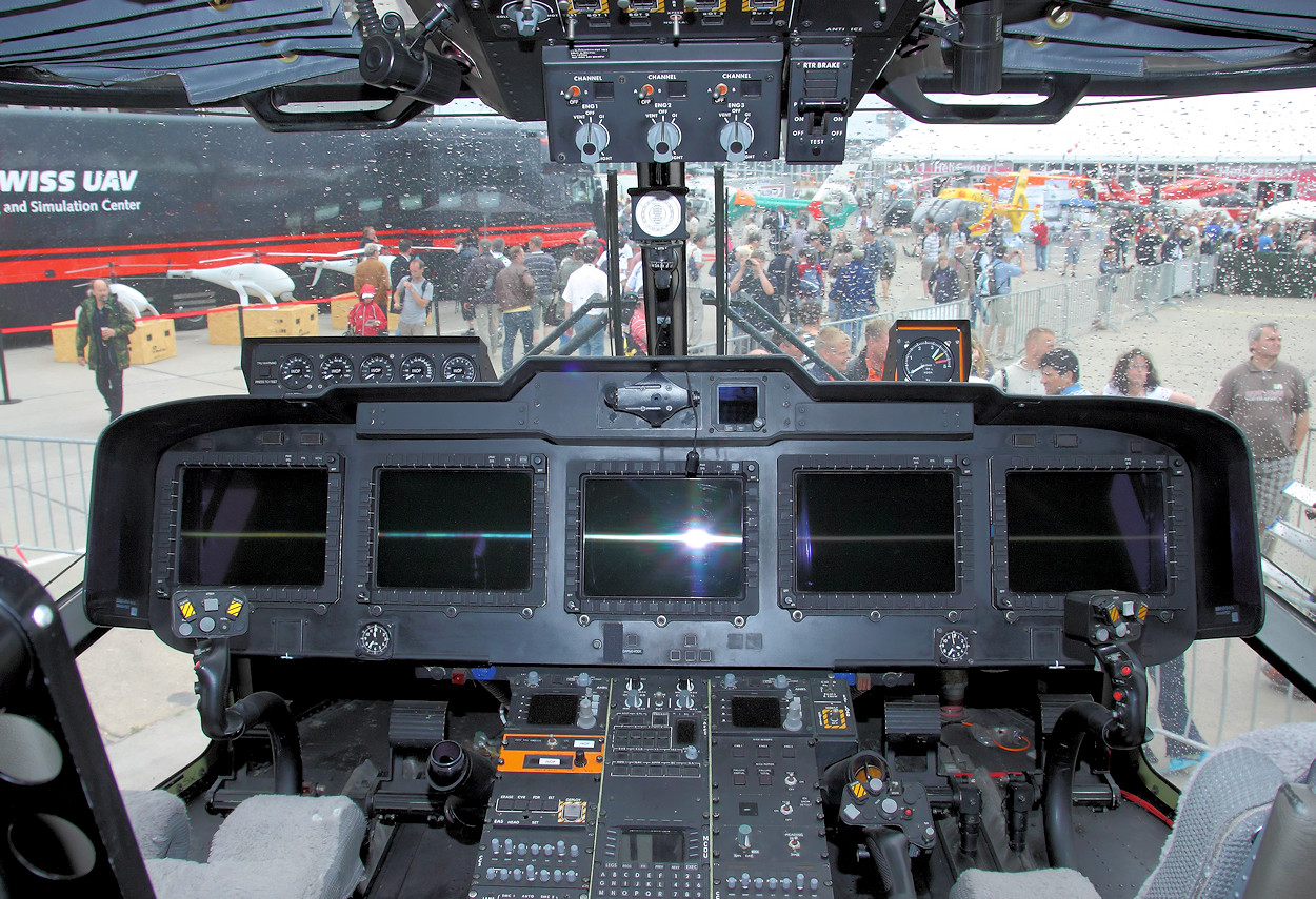 Agusta Westland AW 101 - Cockpit