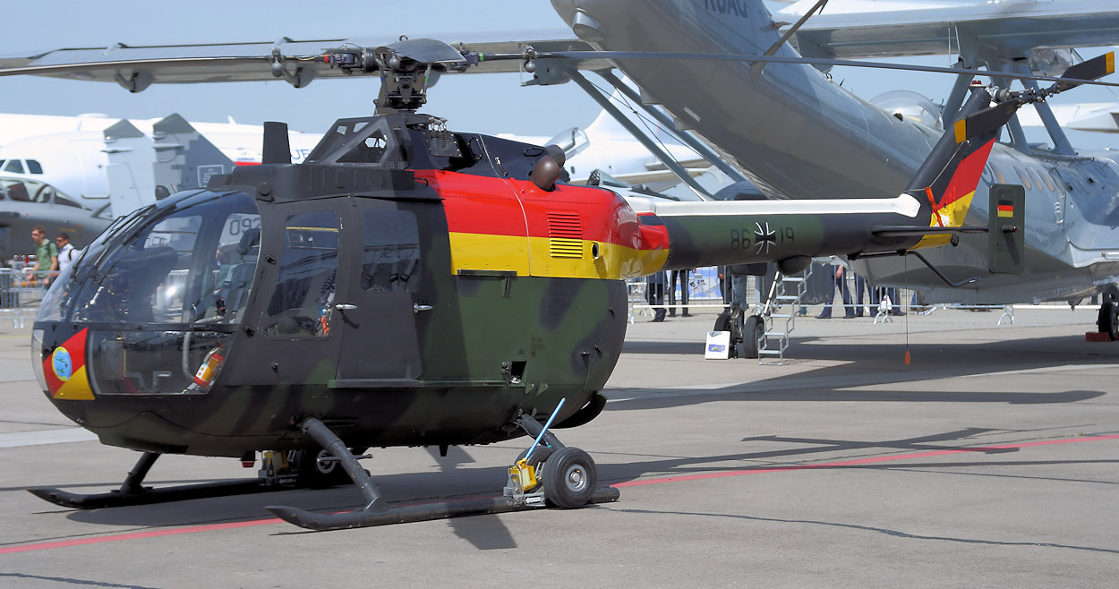 Bölkow Bo 105 - Hubschrauber der Deutsche Bundeswehr