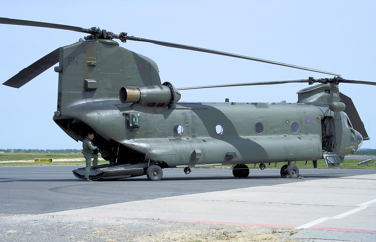 CH-47 Chinook - Laderampe