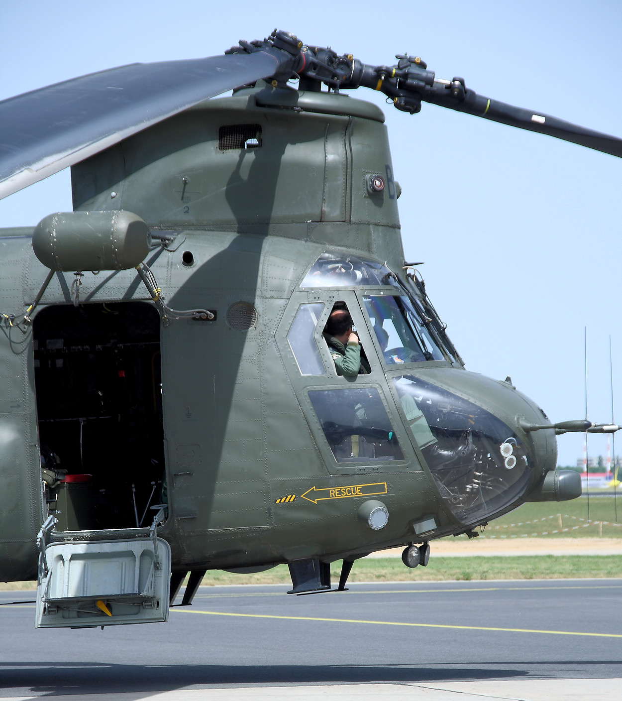 Boeing-Vertol CH-47 Chinook - Pilotenkanzel