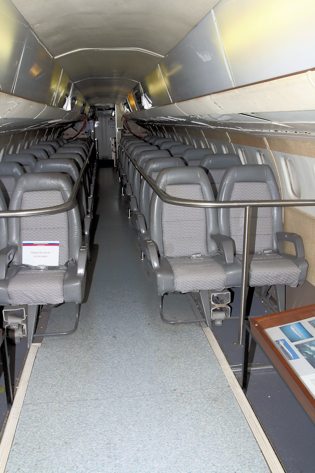 Concorde - Sitzreihen