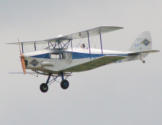 De Havilland D.H. 83 Fox Moth Flugansicht
