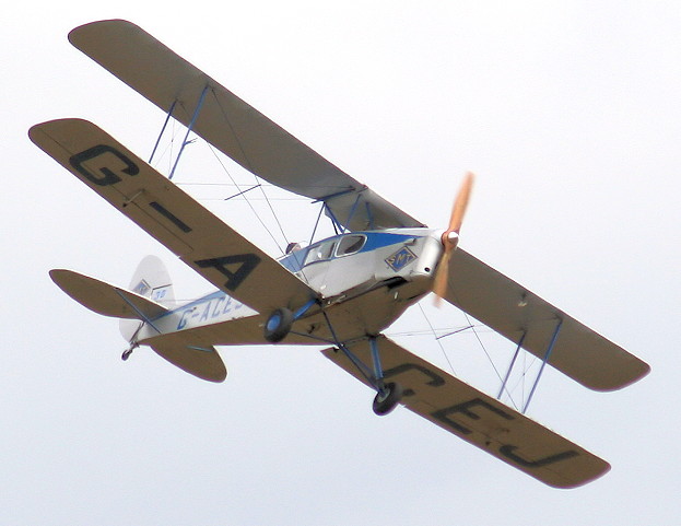 De Havilland D.H. 83 Fox Moth - Flug