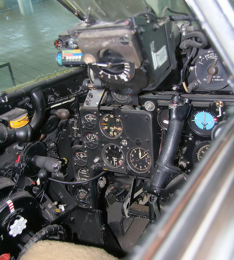Cockpit der De Havilland D.H. 112 Sea Venom