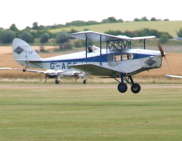 De Havilland D.H. 83 Fox Moth - Flugansicht