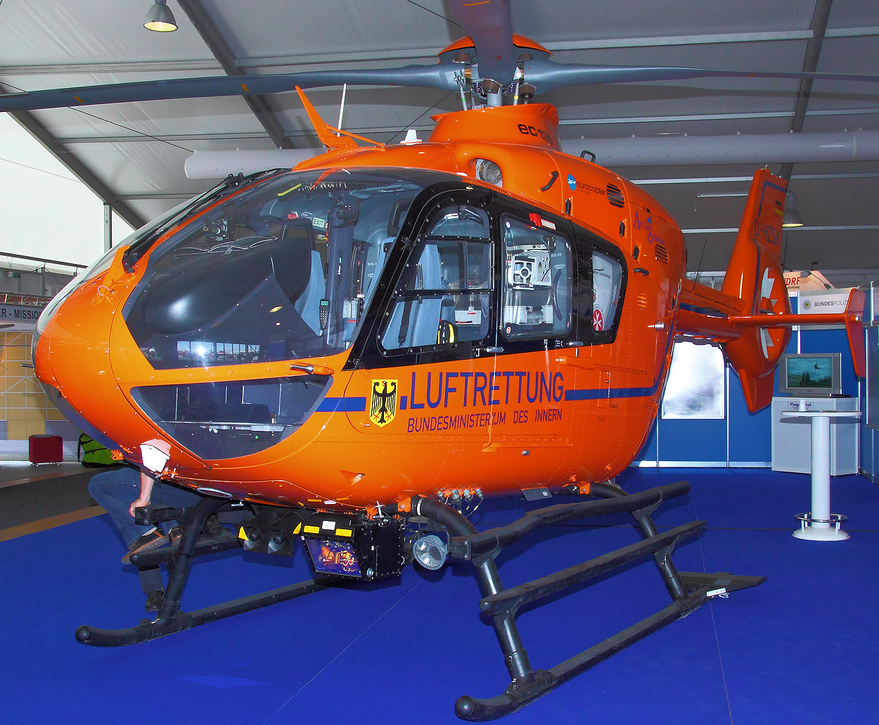 Eurocopter EC 135T2 - Zivilschutz-Hubschrauber des Bundesministerium des Innern