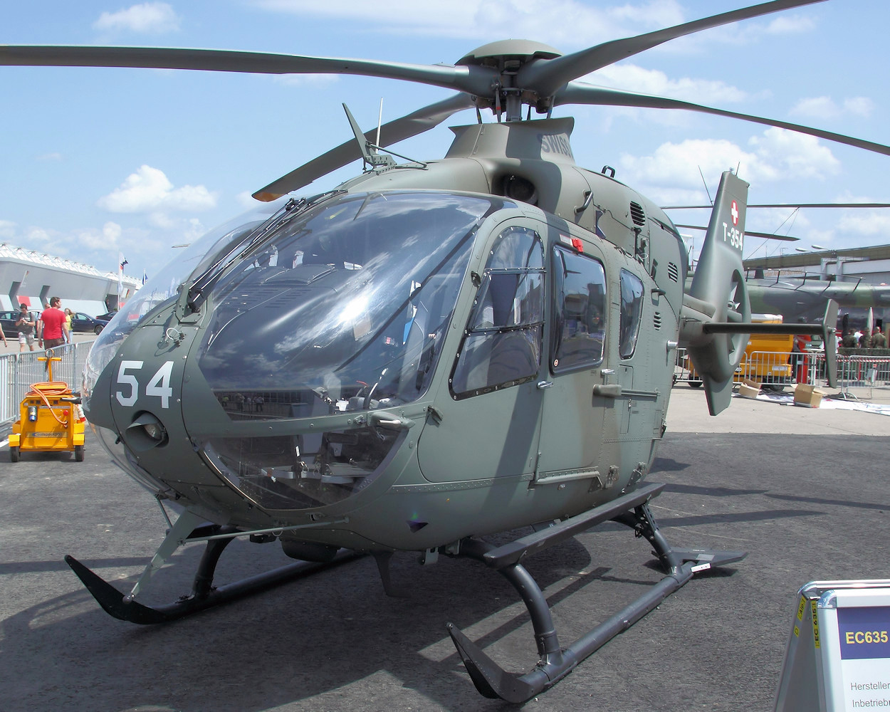 Eurocopter EC 635 - militärische Version des Hubschraubers Eurocopter EC 135