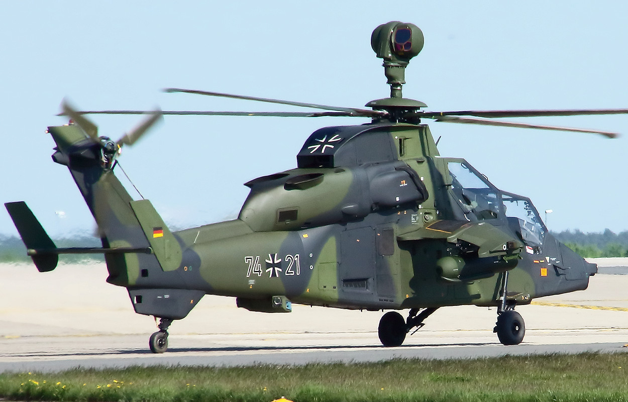 Eurocopter Tiger - Heckansicht