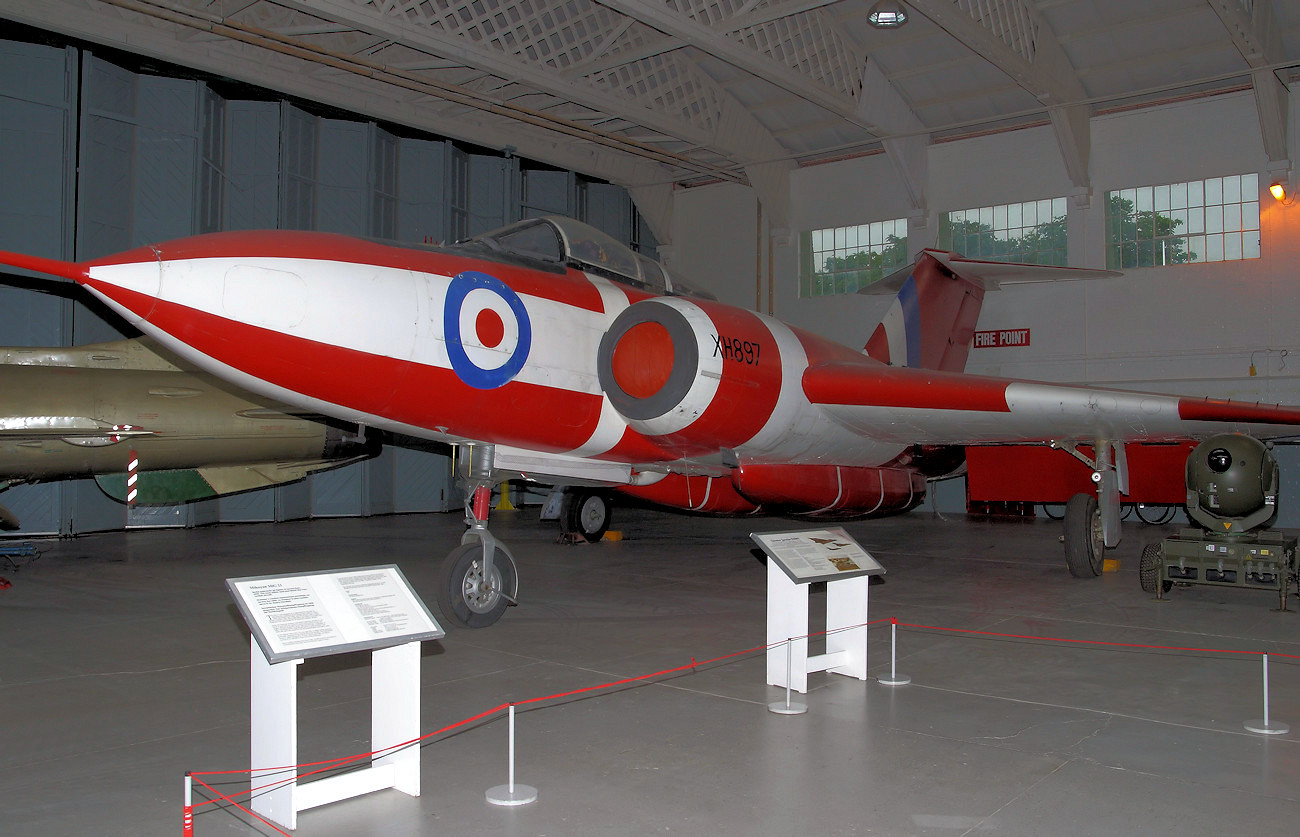 Gloster Javelin - britisches Allwetter- und Nachtjagdflugzeug