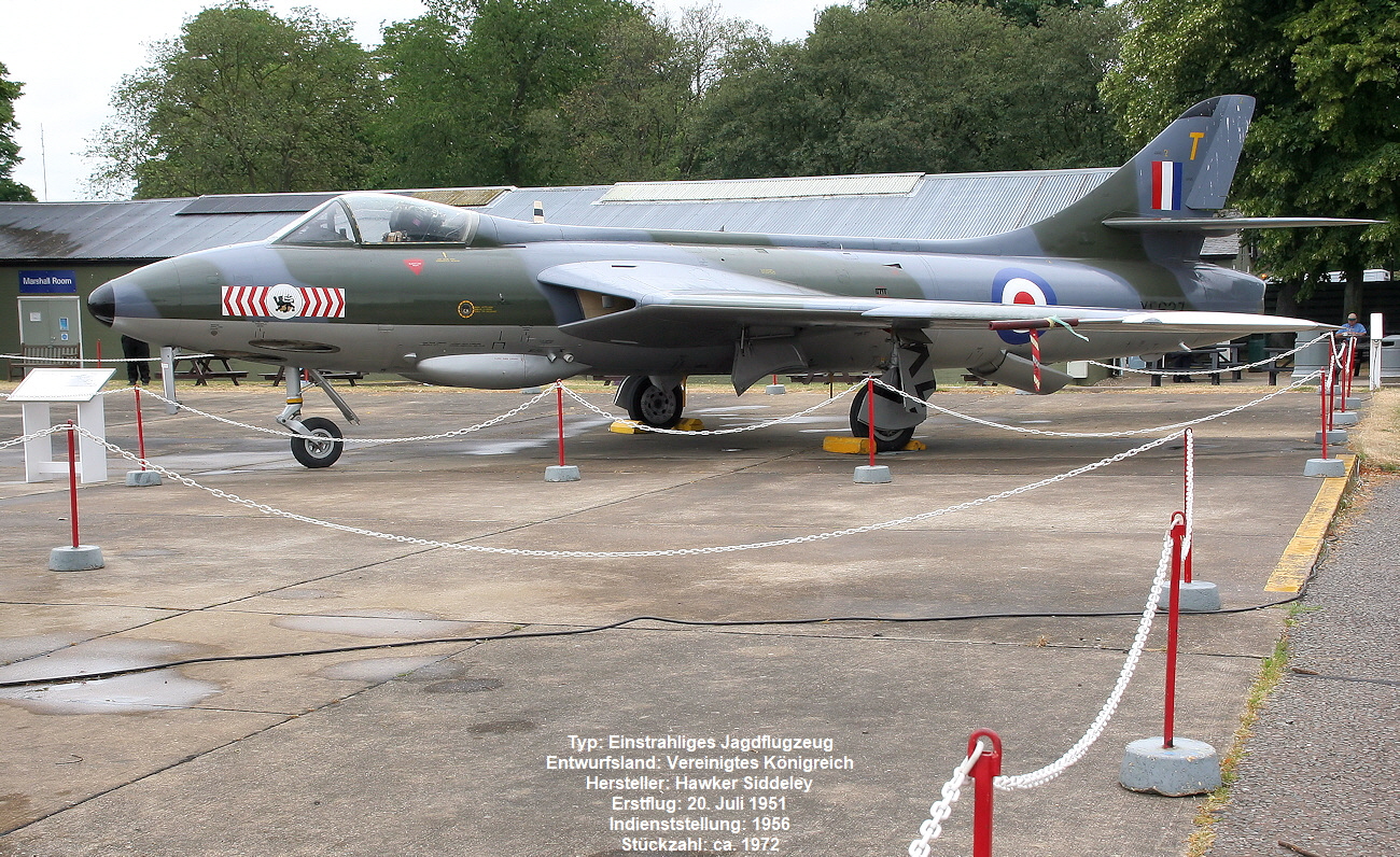 Hawker Hunter F6 - Abfangflugzeug