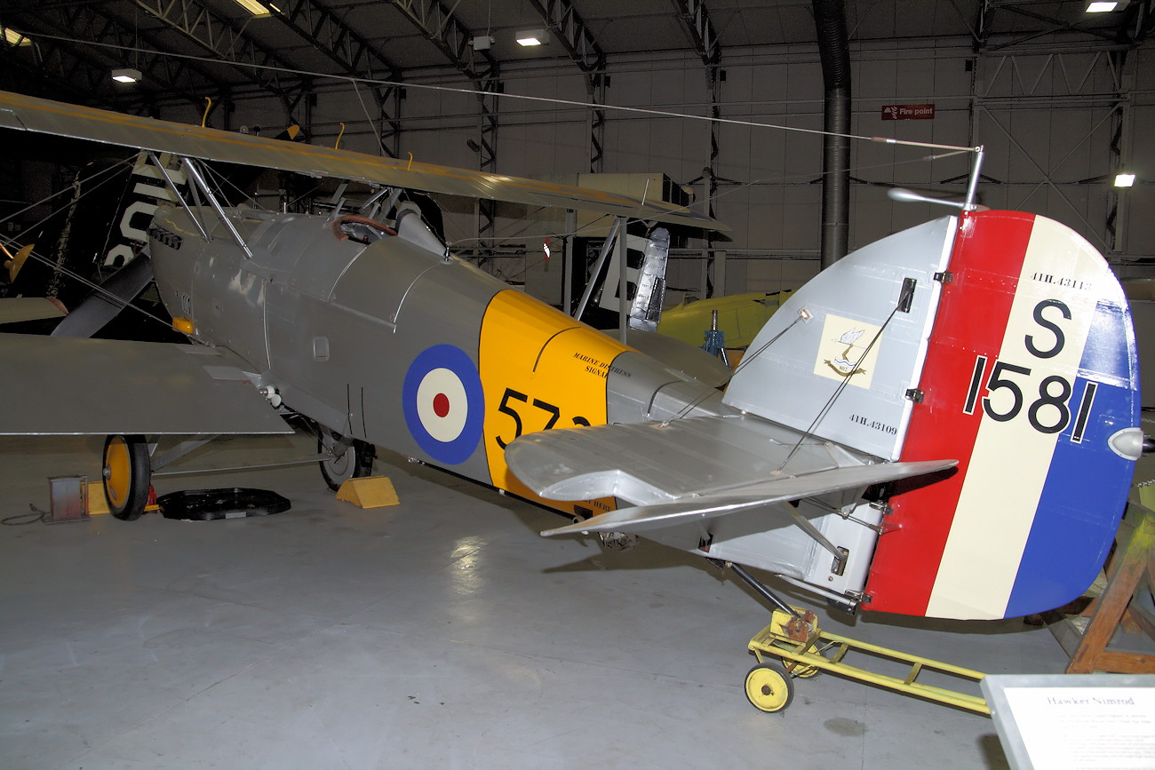 Hawker Nimrod Mk.I - Jagdflugzeug