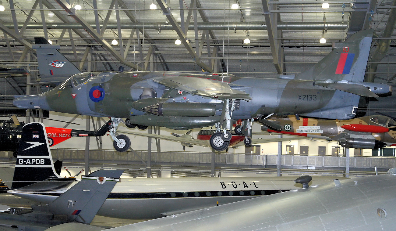 Hawker Siddeley Harrier GR3 - Senkrechtstarter
