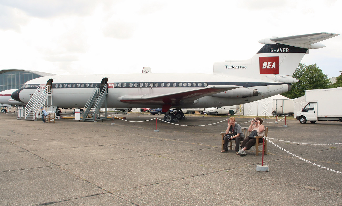 Hawker Siddley Trident two - Passagierflugzeug