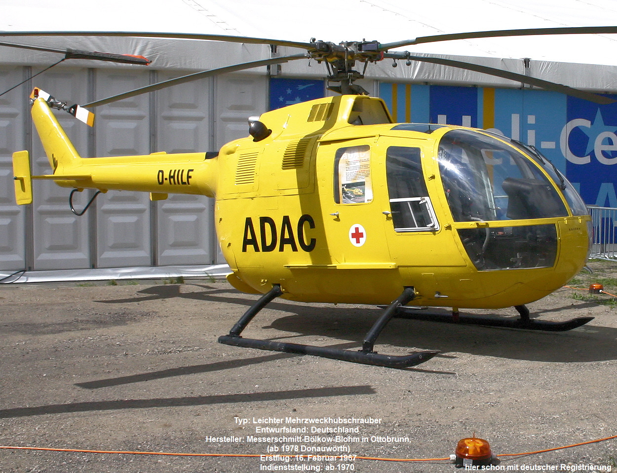 MBB BO-105 - Christoph 31 vom ADAC