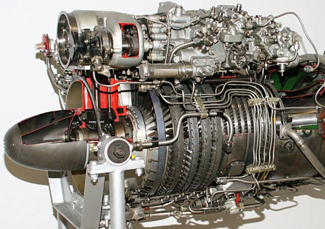 Turbomotor vom Typ Klimow TW3-117