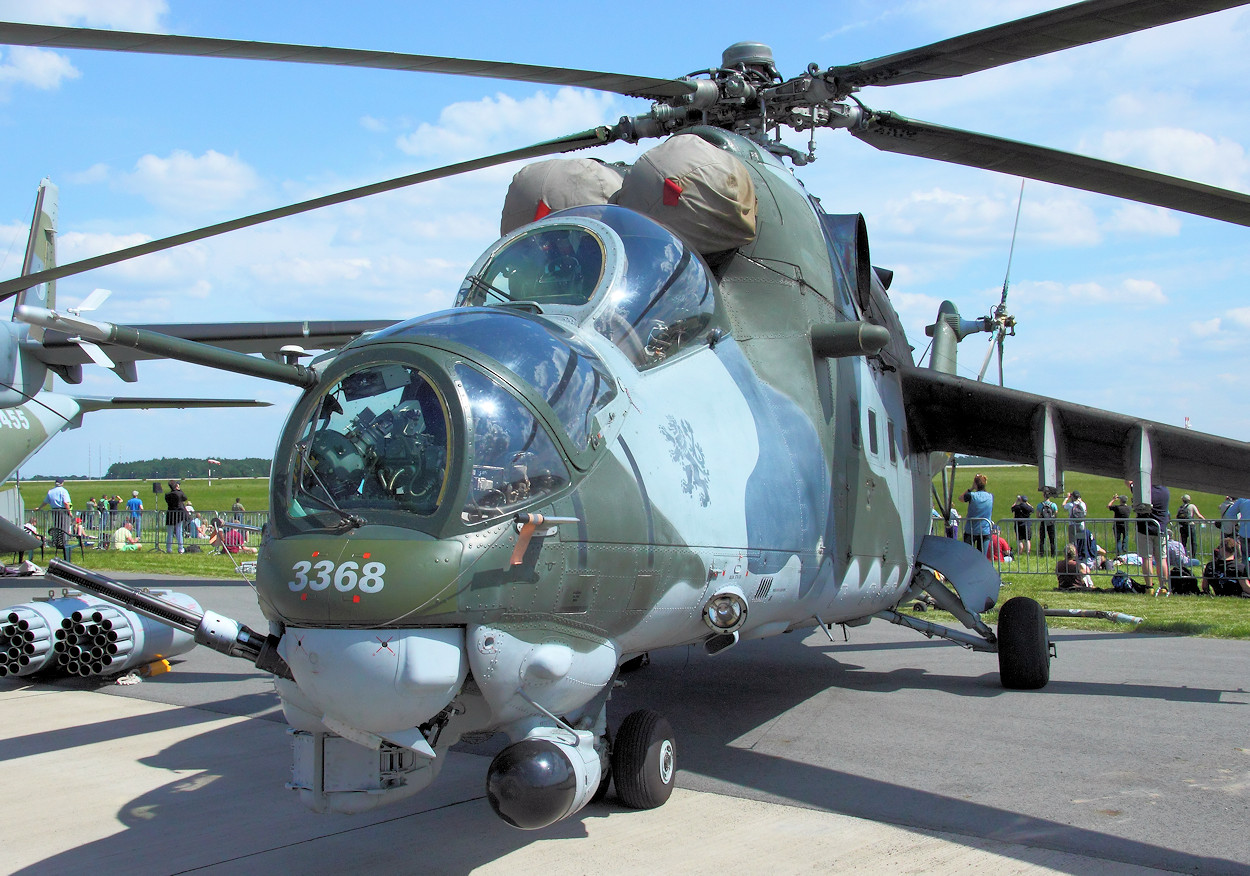 Mil Mi-24 - Militärhubschrauber