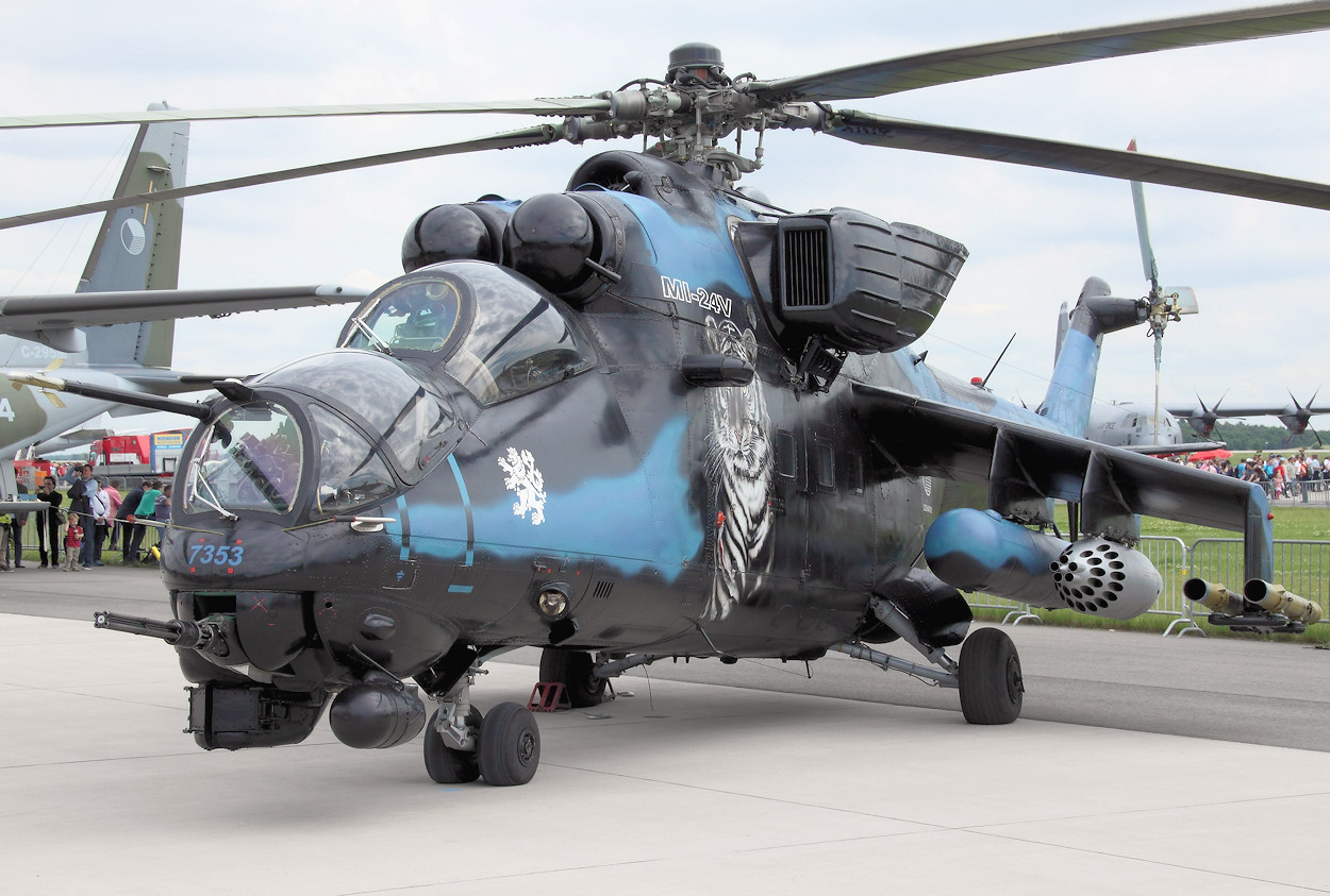 Mil Mi-24V - Hubschrauber der UdSSR