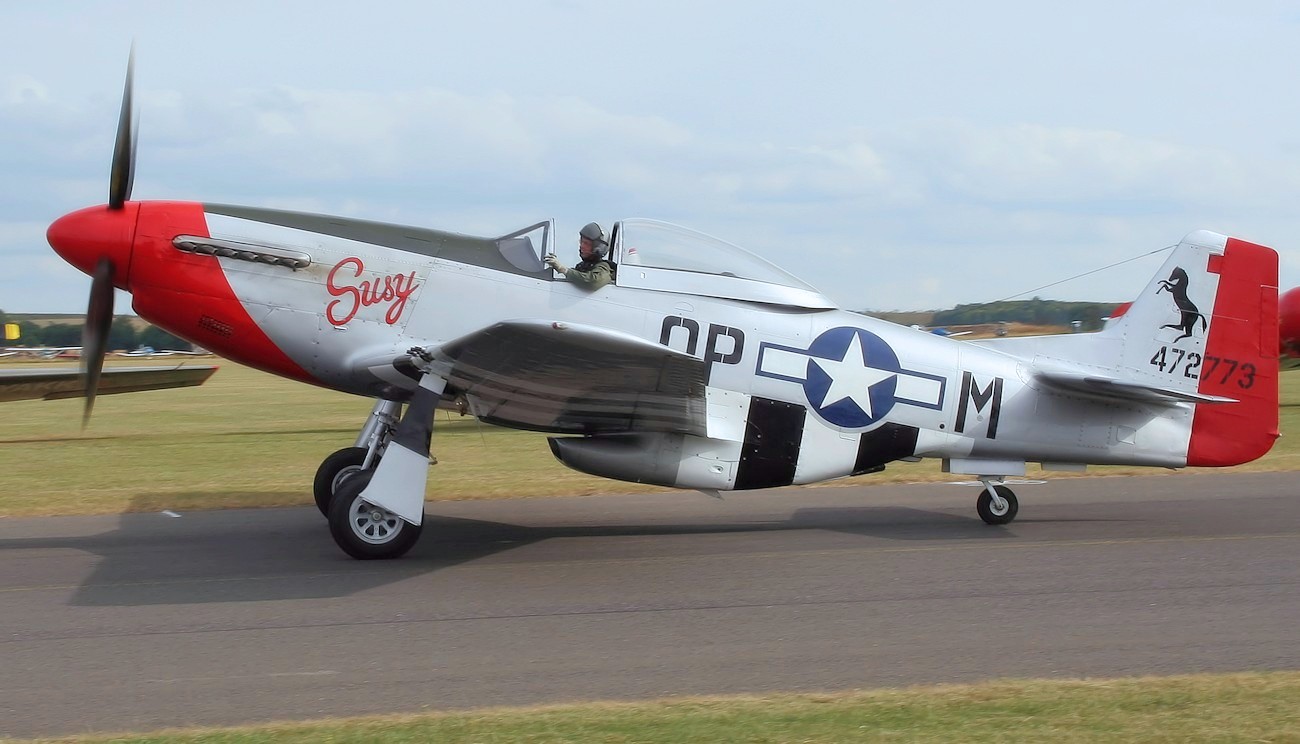 North American P-51 Mustang - Jagdflugzeug der USA des Zweiten Weltkriegs