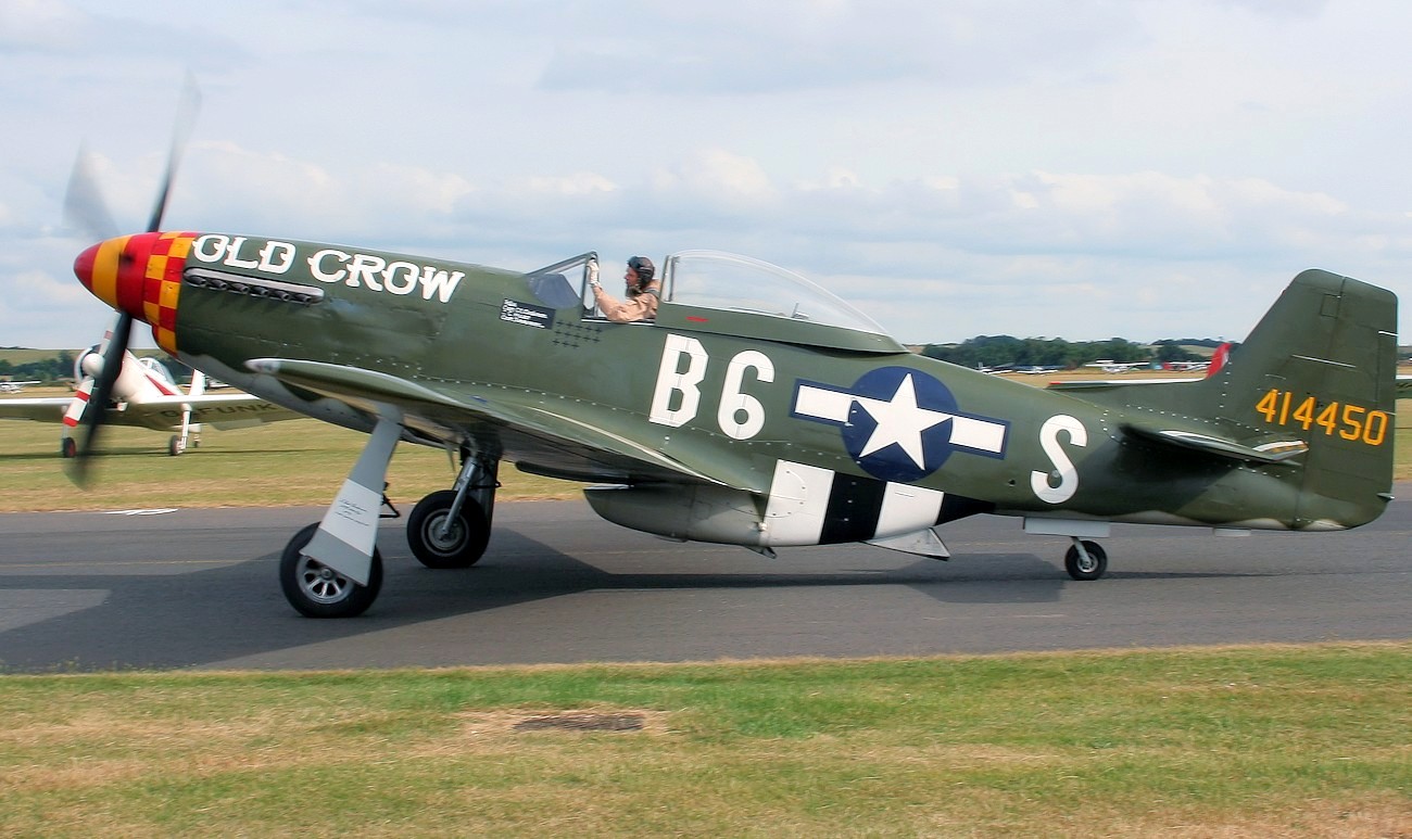 North American P-51 Mustang - Jagdflugzeug „Old Crow“
