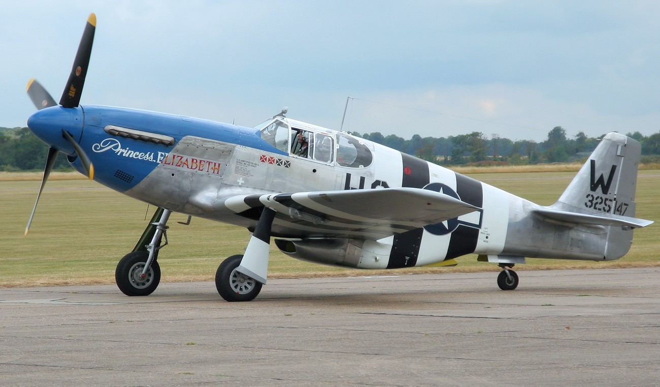 North American P-51C Mustang - Eine der ältesten P-51 Mustang mit anderer Pilotenkanzel