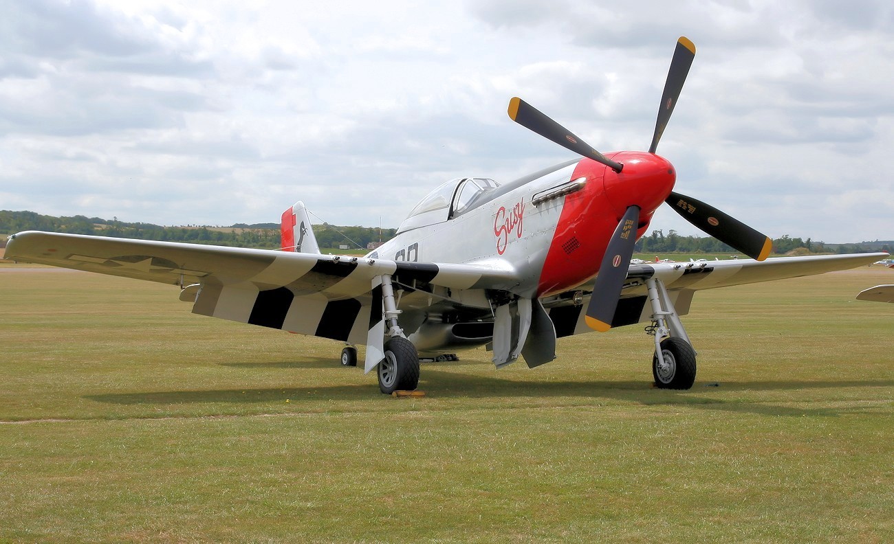 North American P-51D Mustang - US Jagdflugzeug