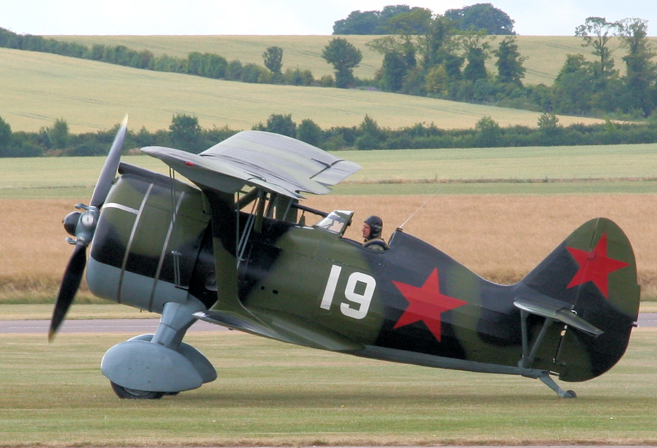 Polikarpow I-15 Bis - russisches Doppeldecker der ersten Hälfte der 1930er Jahre