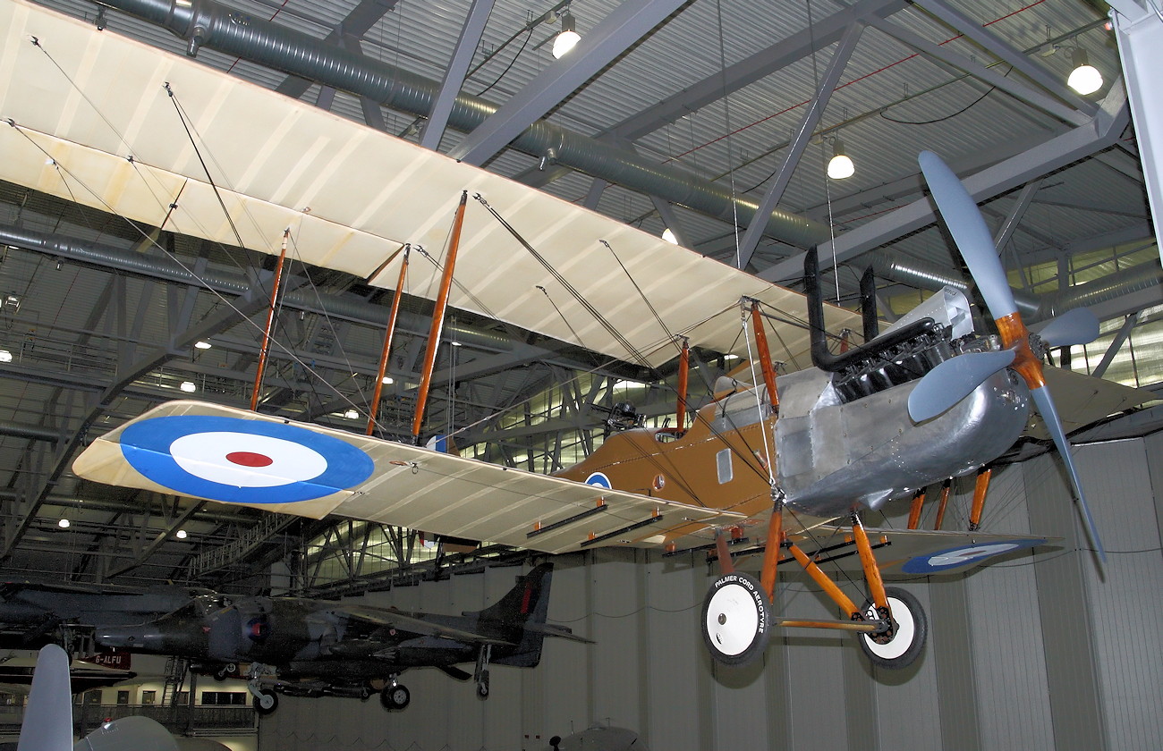 Royal Aircraft Factory RE.8 - Doppeldecker-Bomber im Ersten Weltkrieg