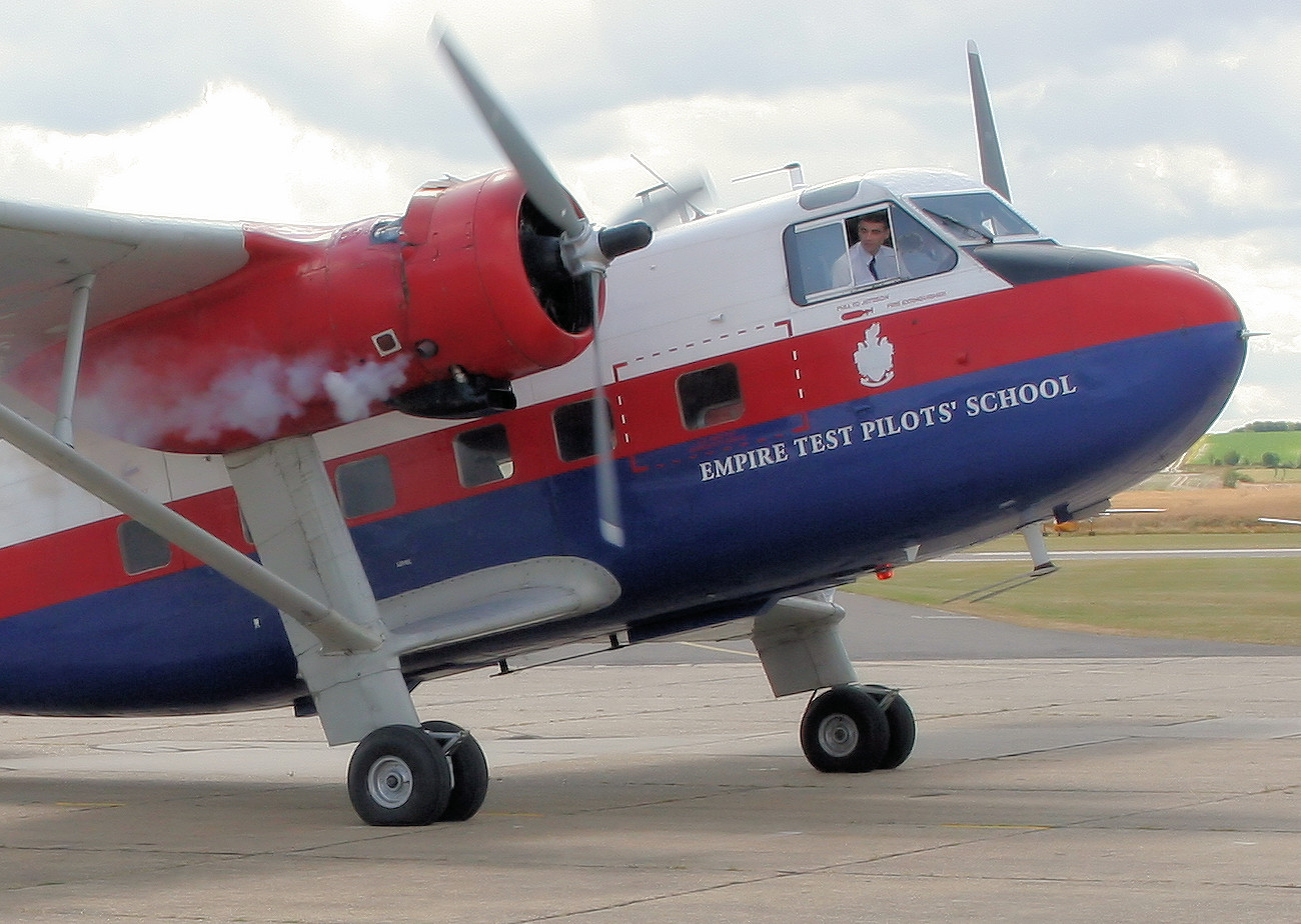 Scottish Aviation Twin Pioneer - Pilotenkanzel