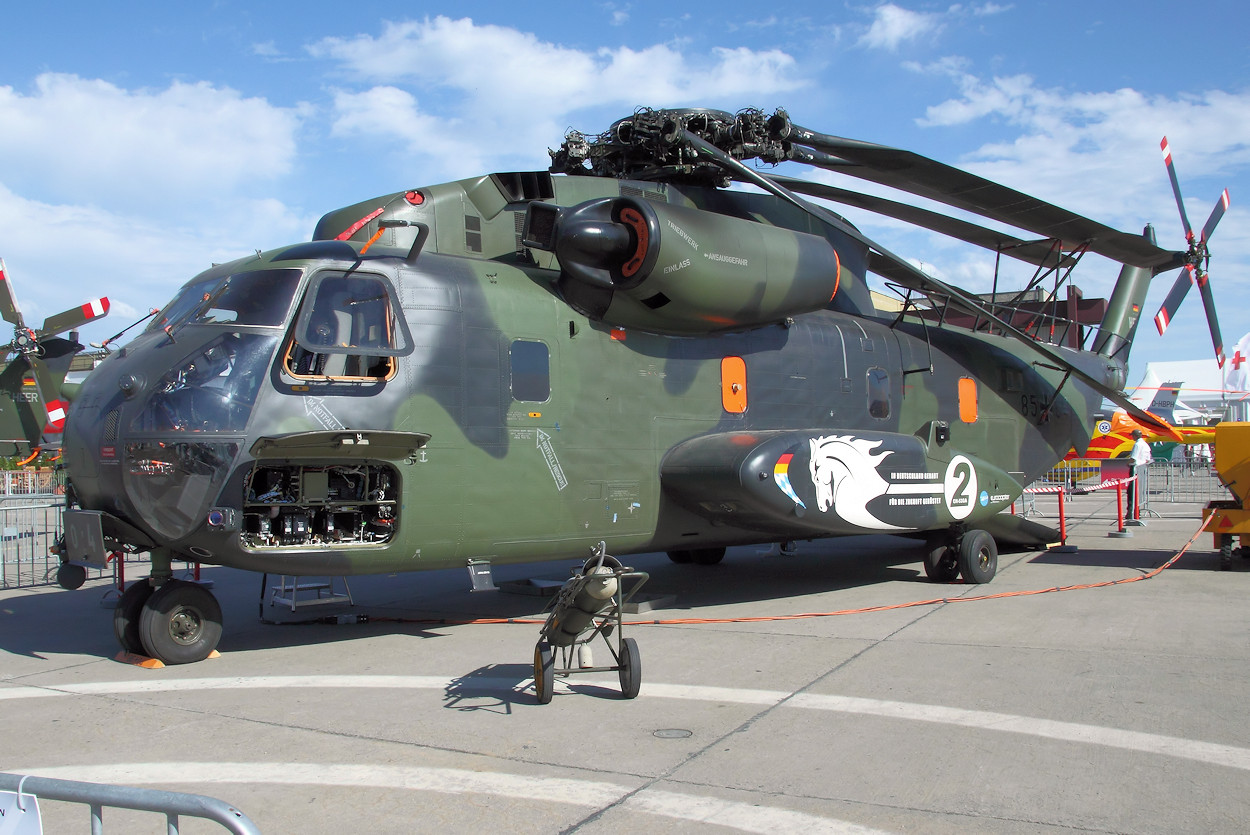Sikorsky CH-53 GA - 2017 wurden mit dem Projekt “German Advanced” 40 CH-53G umgerüstet