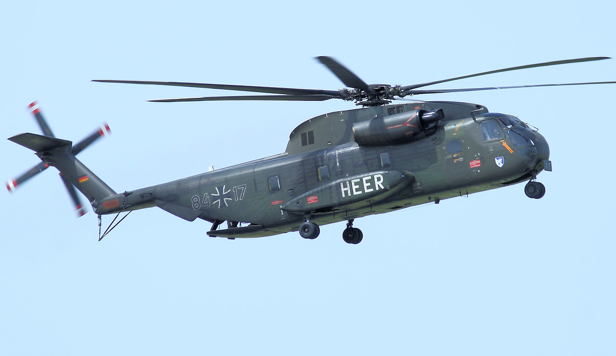 Sikorsky CH-53 Heer - Flugansicht