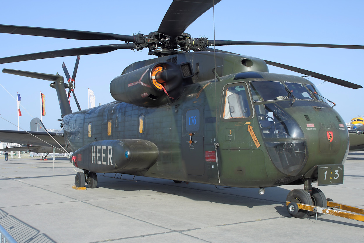 Sikorsky CH-53G und CH-53GS - Transporthubschrauber zum Personen- und Materialtransport sowie für Sonderaufgaben