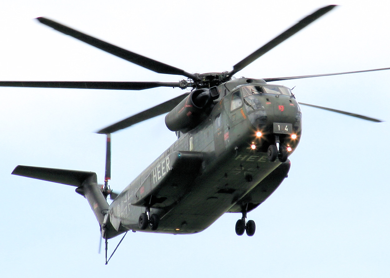 Sikorsky CH-53 Heer - Scheinwerfer