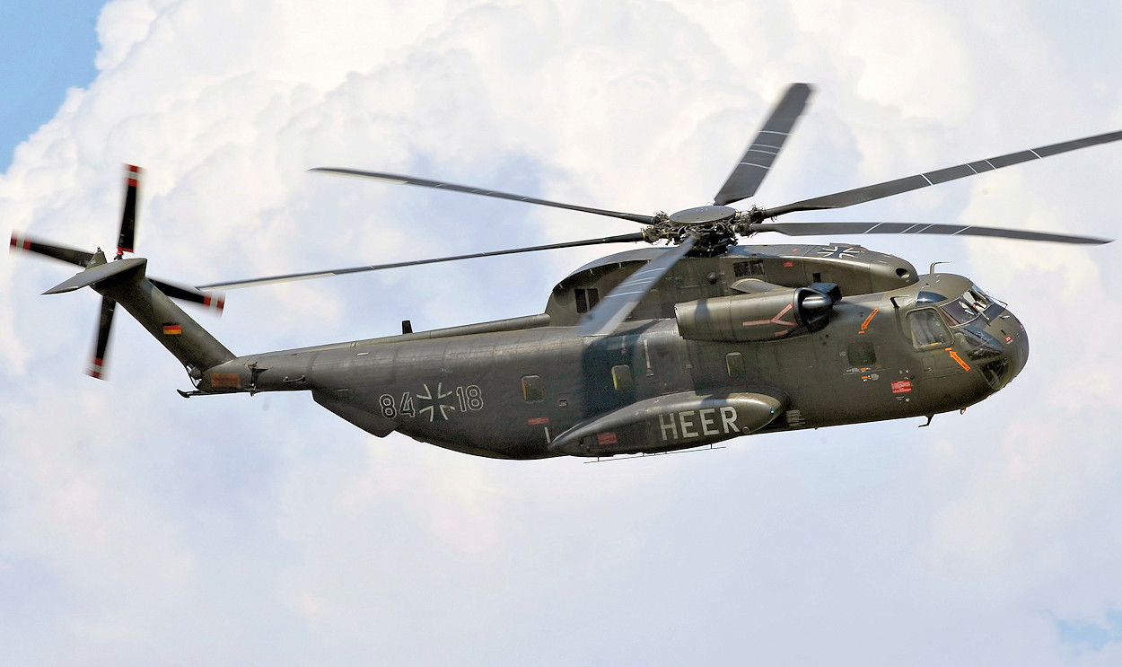 Sikorsky CH-53 Heer - Überrflug