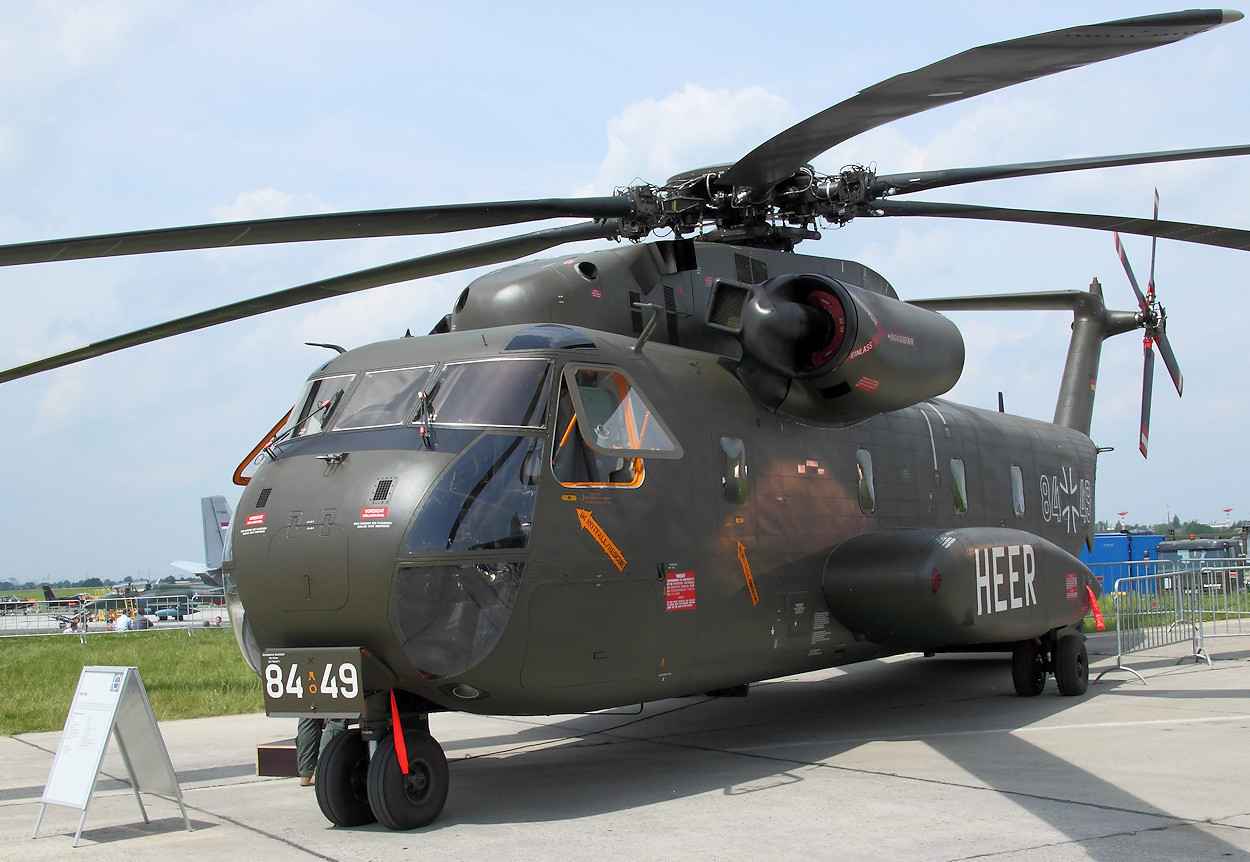 Sikorsky CH-53 Heer - auf der Luftfahrtausstellung