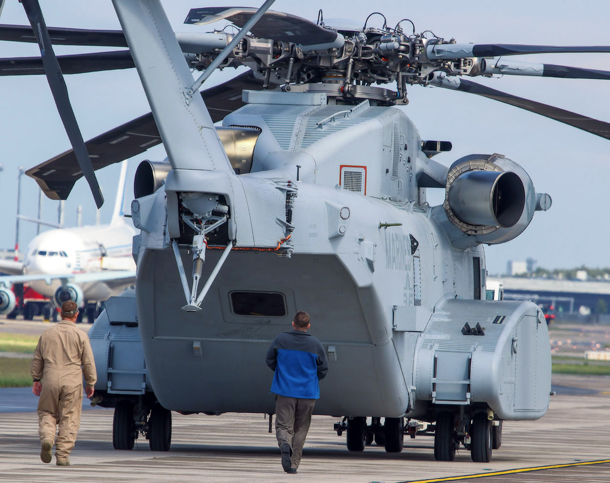 Sikorsky CH-53 Sea Stallion - Heckansicht