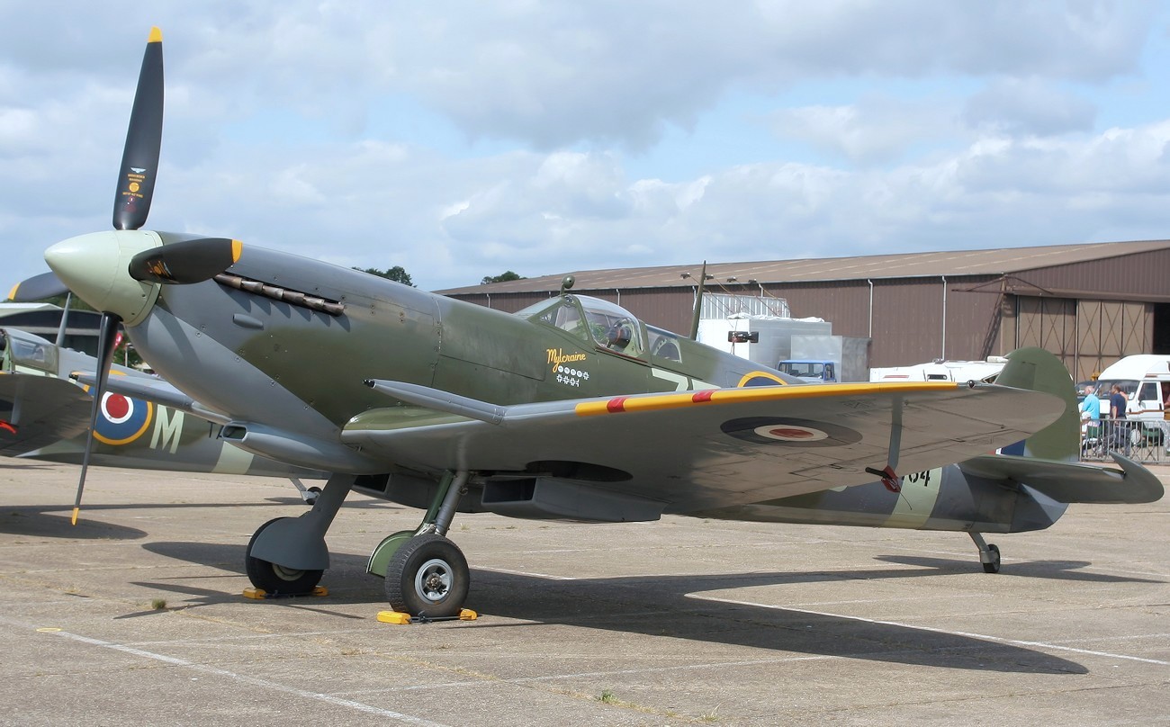 Supermarine Spitfire Mk.IX - Spitfire mit Motore der Merlin-Serie bis zur Mk.VIII