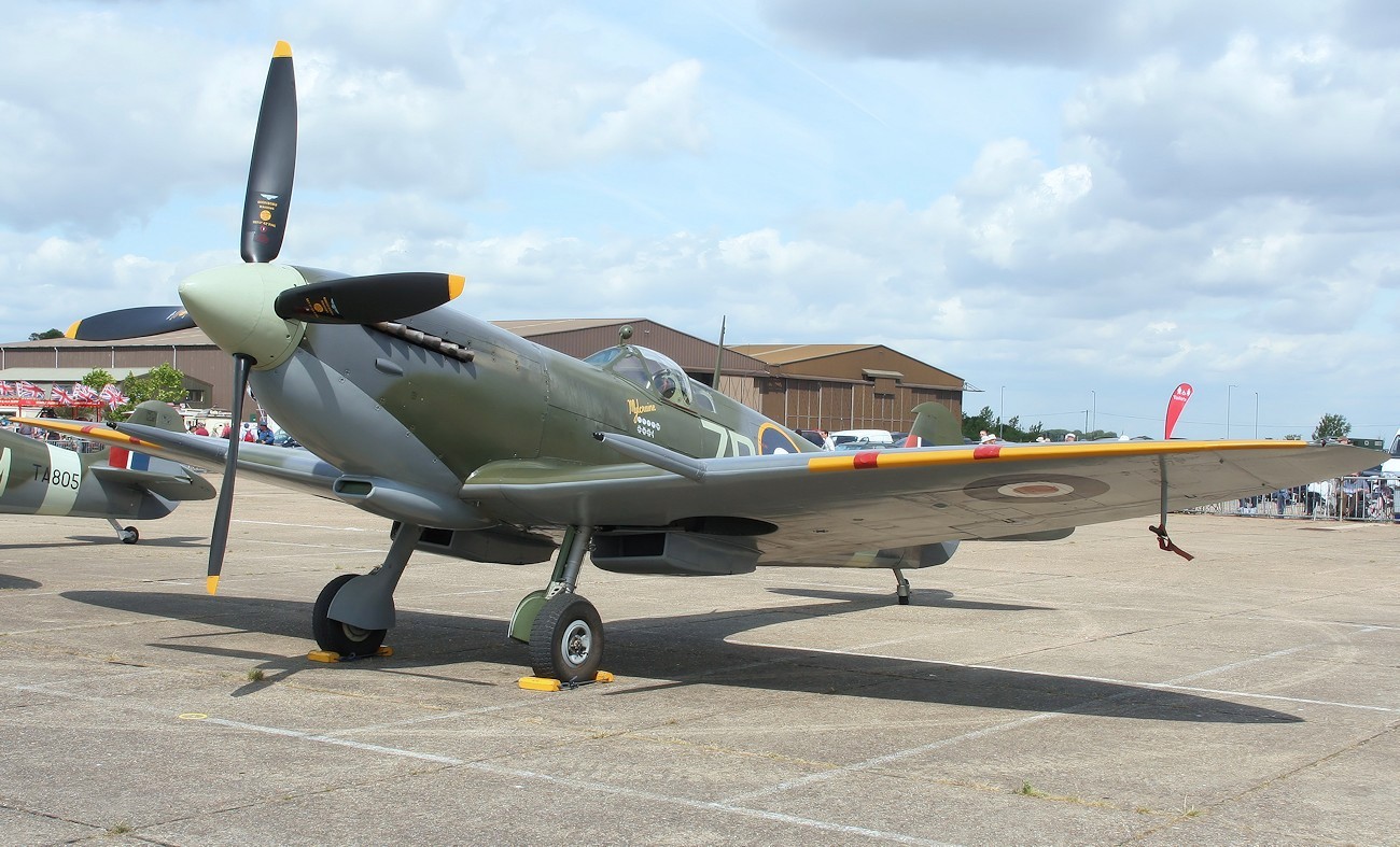 Supermarine Spitfire Mk.IX - Spitfire mit Motore der Merlin-Serie