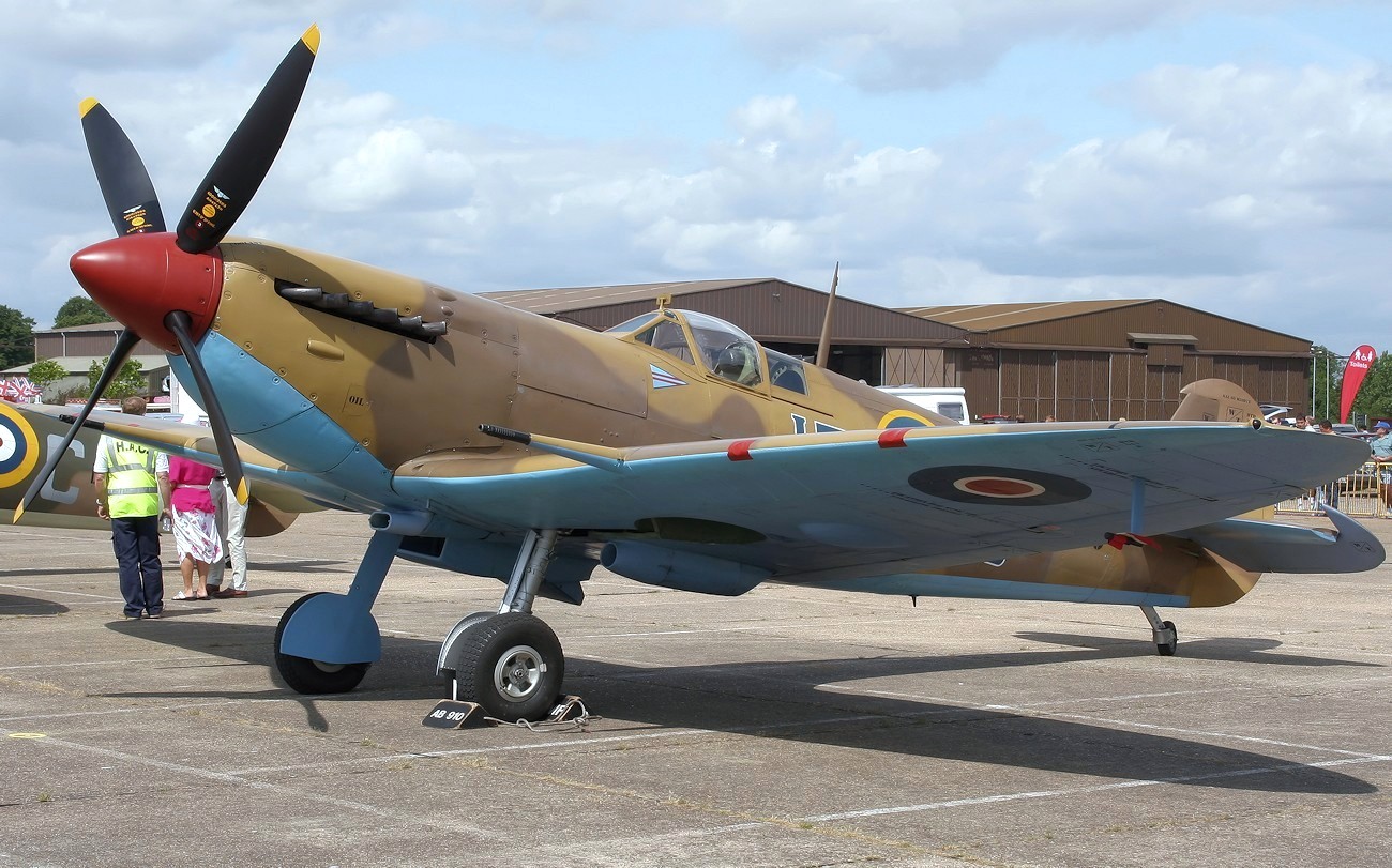 Supermarine Spitfire Mk.Vb - Die Spitfire Mk.V ist die bei weitem meistproduzierte Version