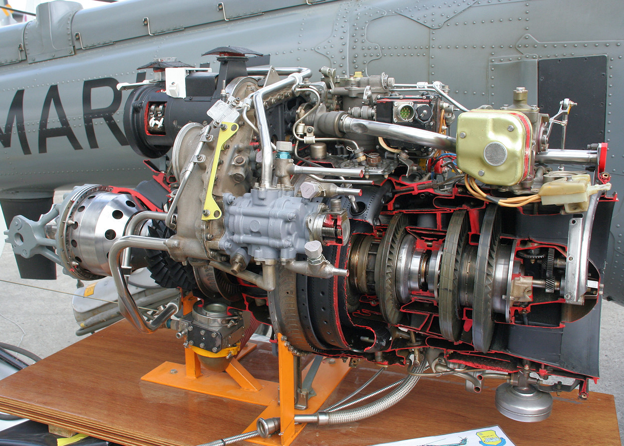 Westland MK 88 Sea Lynx - Antrieb Rolls Royce Gem