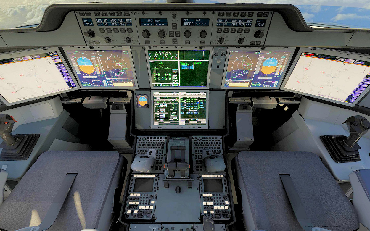 Airbus A-350 - Cockpit