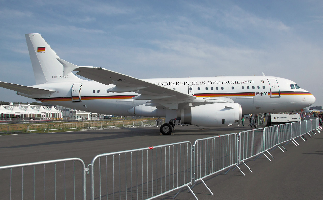 Airbus A319CJ - Regierungsmaschine