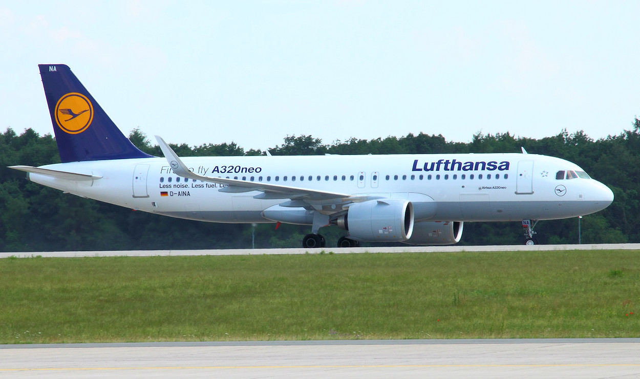 Airbus A320 neo - Lufthansa D-AINA