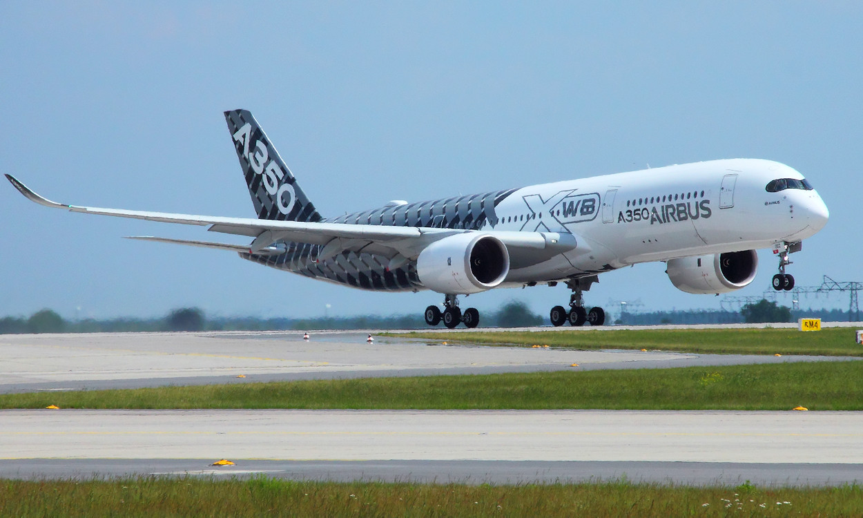 Airbus A350 - Startbeginn