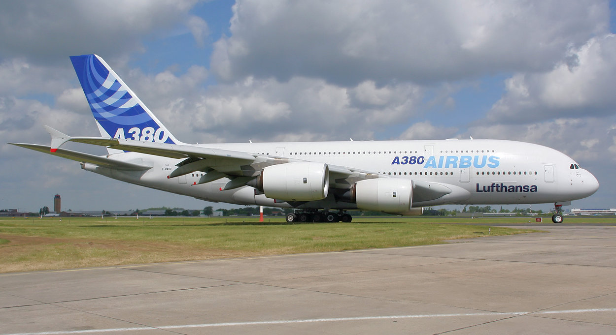 Airbus A380-800 - Rollfeld der ILA