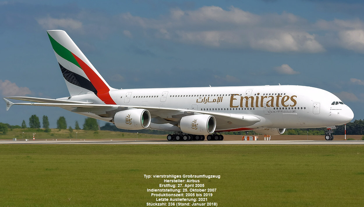 Airbus A380-800 - Startbahn