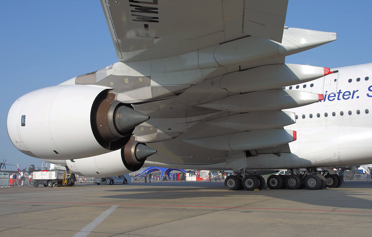 Airbus A380-800 - Tragfläche