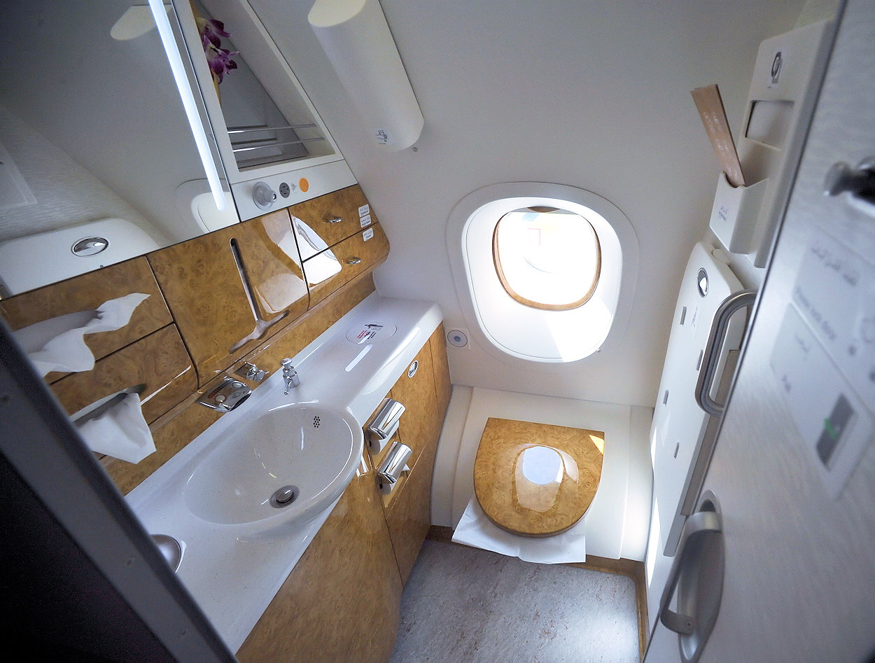 Airbus A380 - Toilette