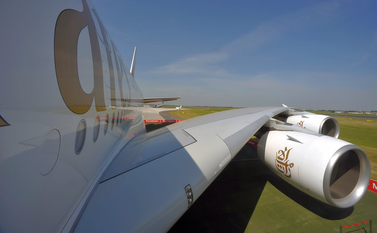 Airbus A380 - Tragflächen