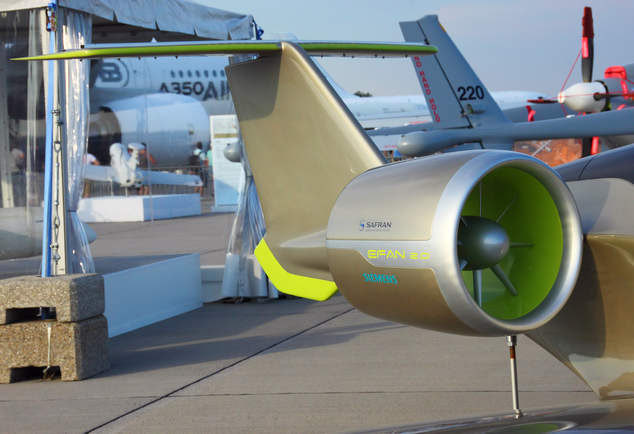 Airbus E-Fan 2.0 - Siemens Elektroantrieb