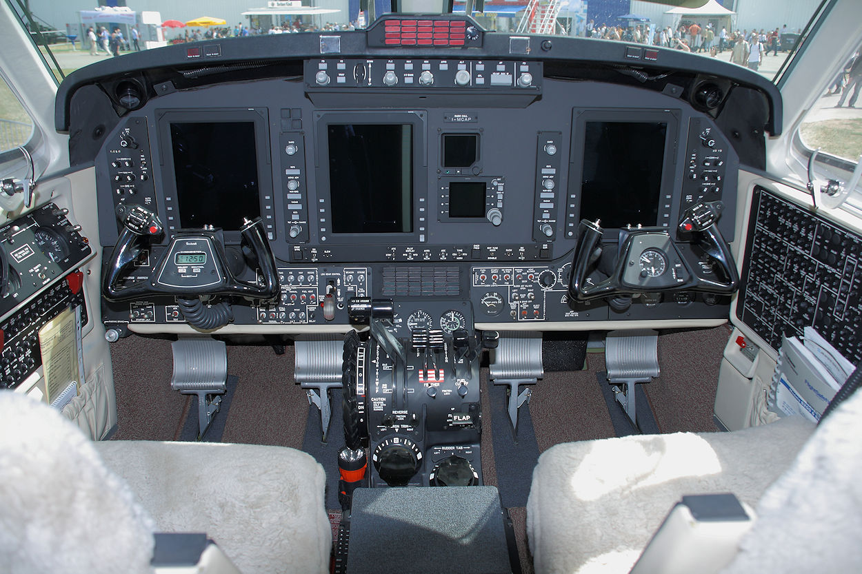 Beechcraft King Air 350 Cockpit